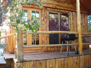 Deluxe-Ferienhaus, 1 Queen-Bett, Parkblick | Balkon