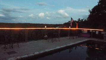 Seasonal outdoor pool