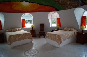 Panoramic Triple Room, Multiple Beds, Mountain View