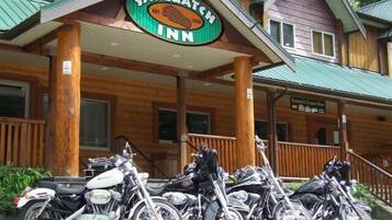 Overnatningsstedets facade