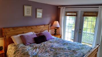 Sunrise Suite | Hypo-allergenic bedding, down comforters, iron/ironing board