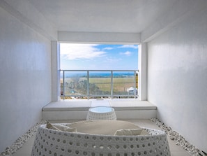 Deluxe Double Room, 1 King Bed, Balcony, Ocean View | Minibar, in-room safe, soundproofing, free WiFi