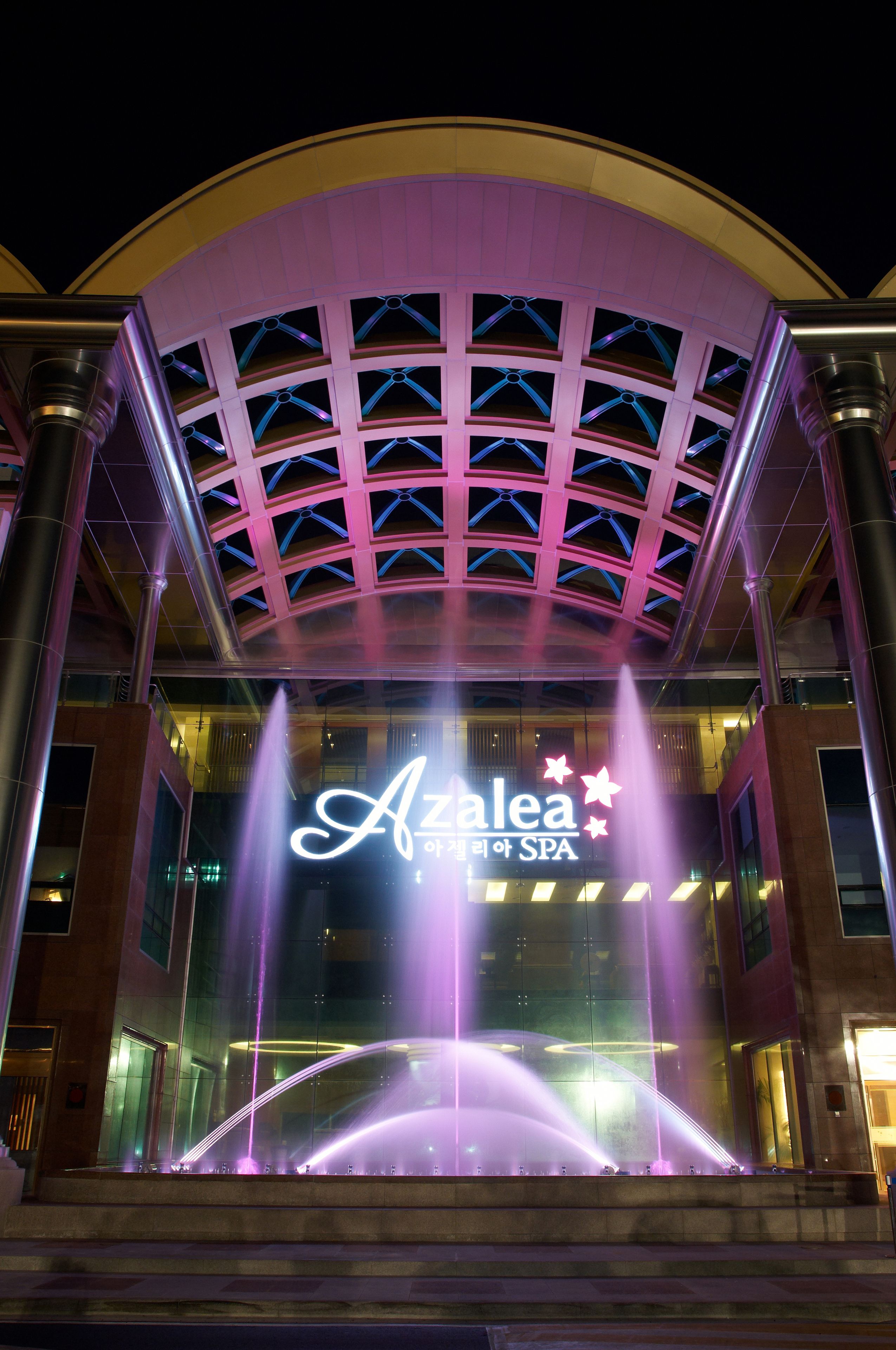 front of property – evening/night