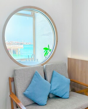 Honeymoon Room | Bộ đồ giường cao cấp, minibar với thức uống miễn phí 