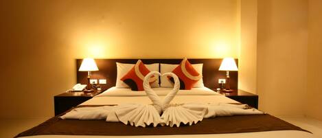 Een kluis op de kamer, een bureau, gratis wifi