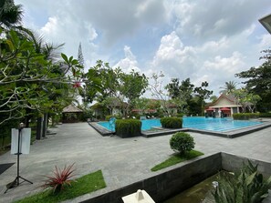 Blick auf die Anlage