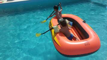 Seasonal outdoor pool