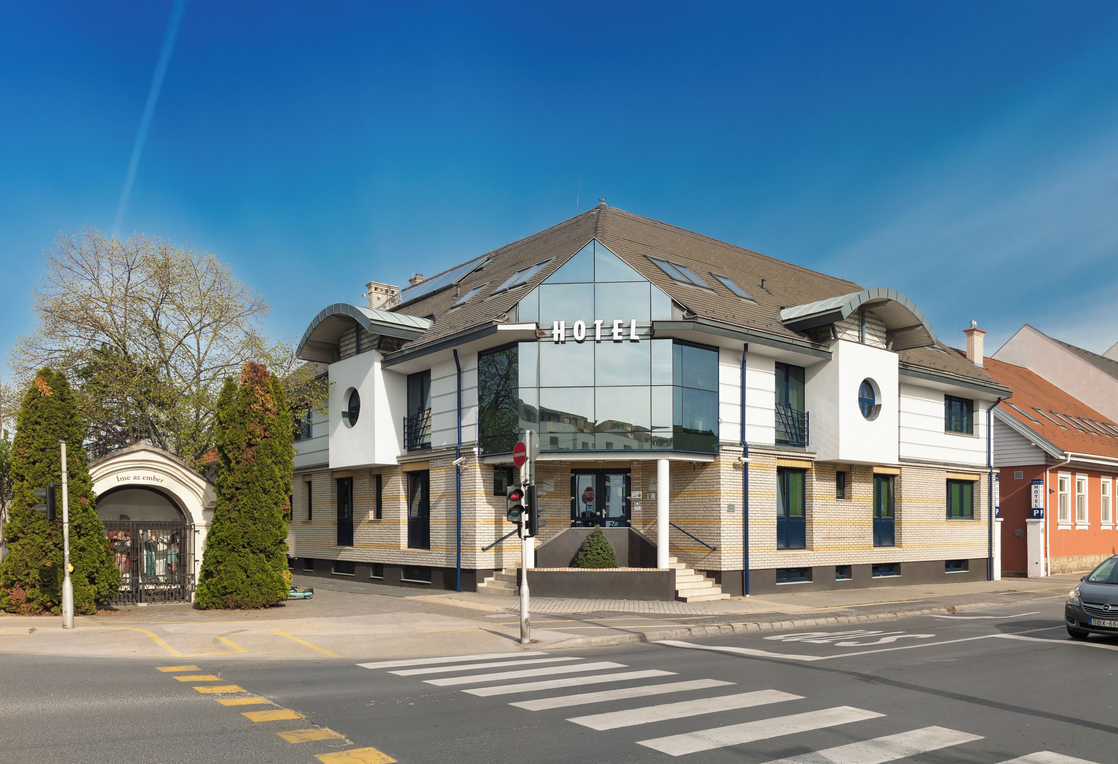 Façade de l’hébergement