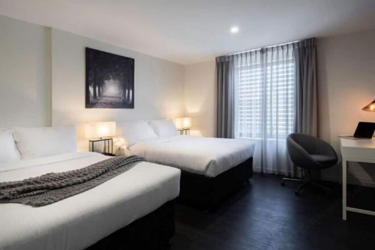 2 slaapkamers, Italiaanse Frette-lakens, luxe beddengoed