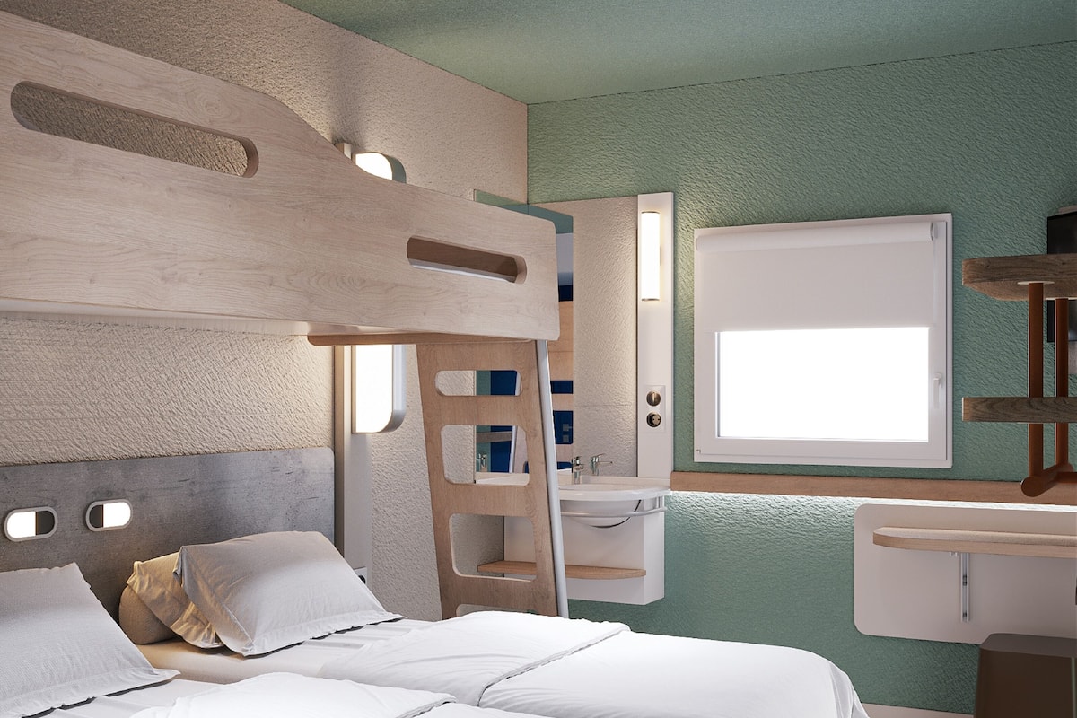 room, 2 bedrooms, connecting rooms | premium bedding, desk, blackout curtains, soundproofing