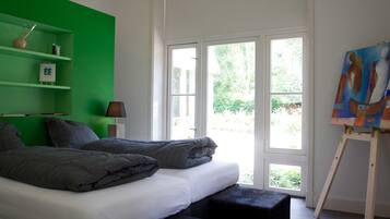 Room, 2 Single Beds, Ground Floor | Soundproofing, free WiFi, bed sheets
