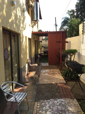 Familien-Vierbettzimmer | Ausblick vom Zimmer