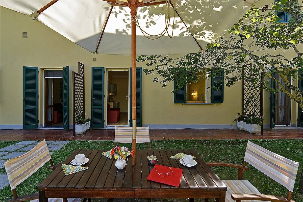 Apartment, 1 Bedroom (con Giardino) | Terrace/patio
