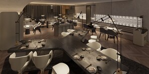 3 restaurants; ze serveren er ontbijt, lunch en diner 