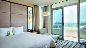 King, 基本客房, 1 張特大雙人床, 非吸煙房, 陽台 | 高級寢具、羽絨被、Select Comfort 床墊、客房內保險箱