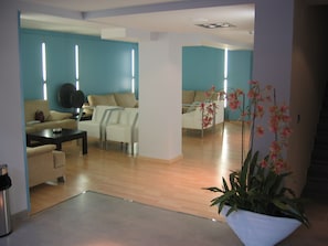 Lobby sitting area