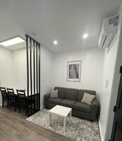 Luxury Cabin, 1 Queen Bed with Sofa bed | Living area