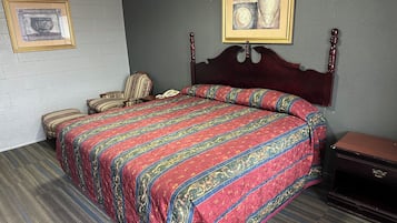 Free WiFi, bed sheets