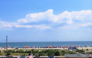 Vista a la playa o al mar