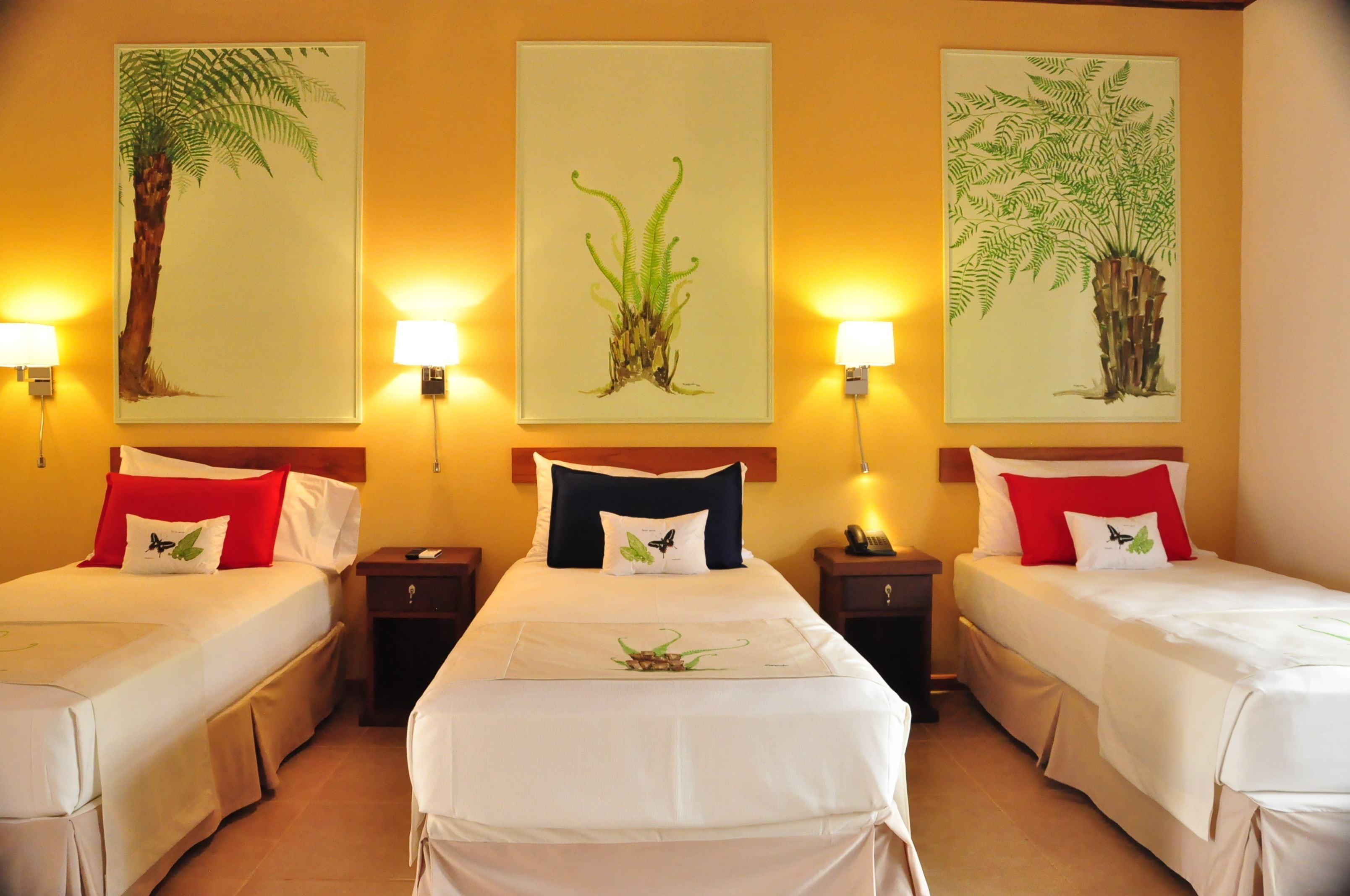 triple room (master) | minibar, in-room safe, desk, blackout curtains