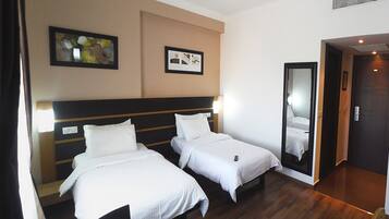 Classic Twin Room | Blackout curtains, free WiFi
