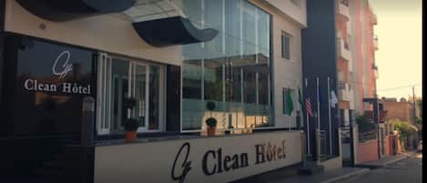 Front of property - evening/night