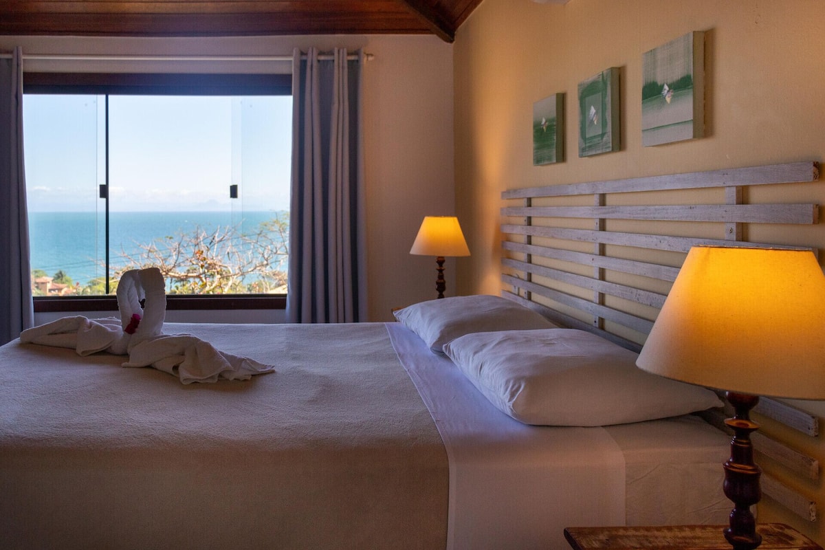 1 slaapkamer, luxe beddengoed, een minibar, een kluis op de kamer