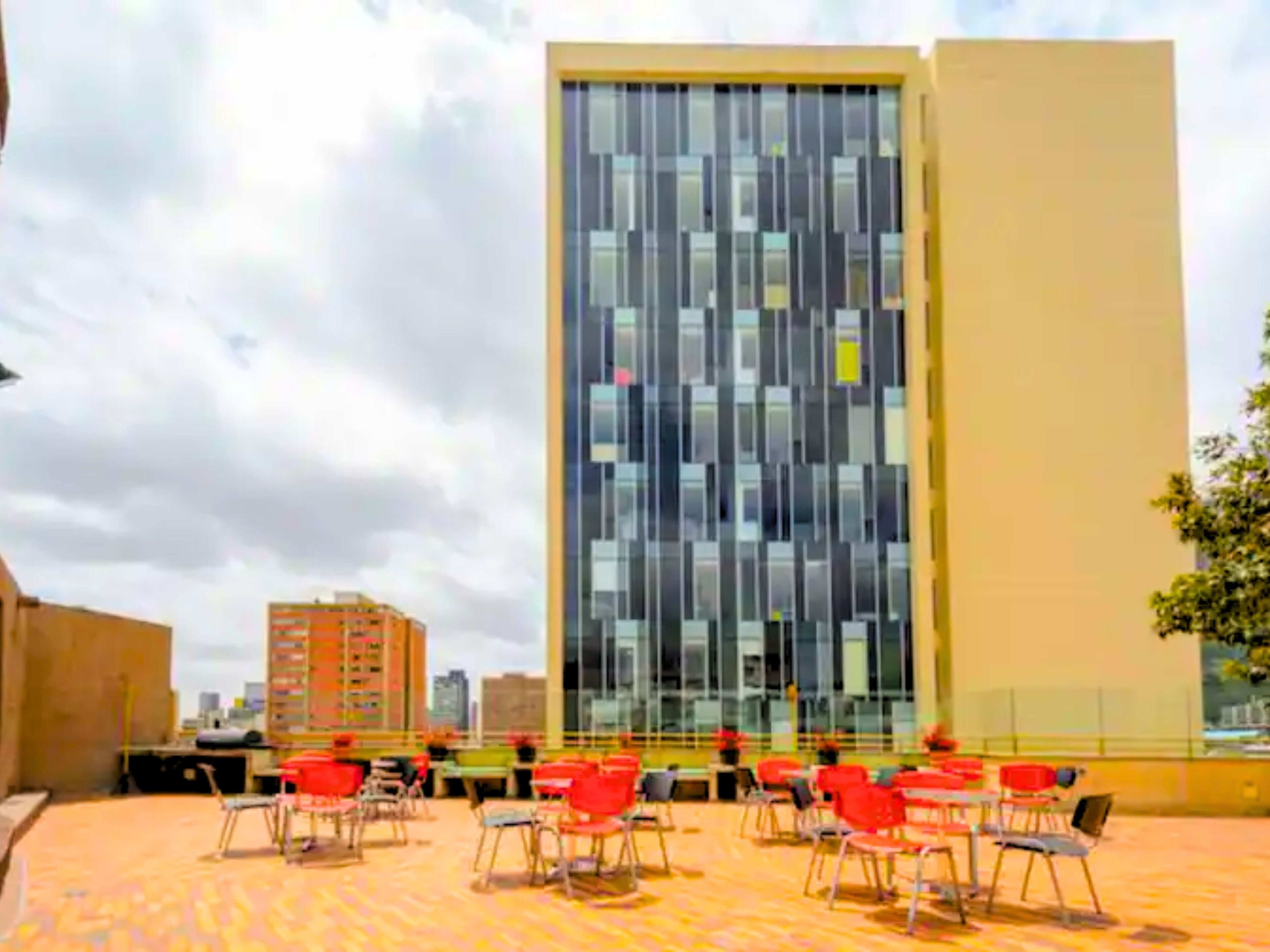 Fassade der Unterkunft