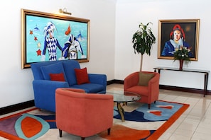 Sitzecke in der Lobby