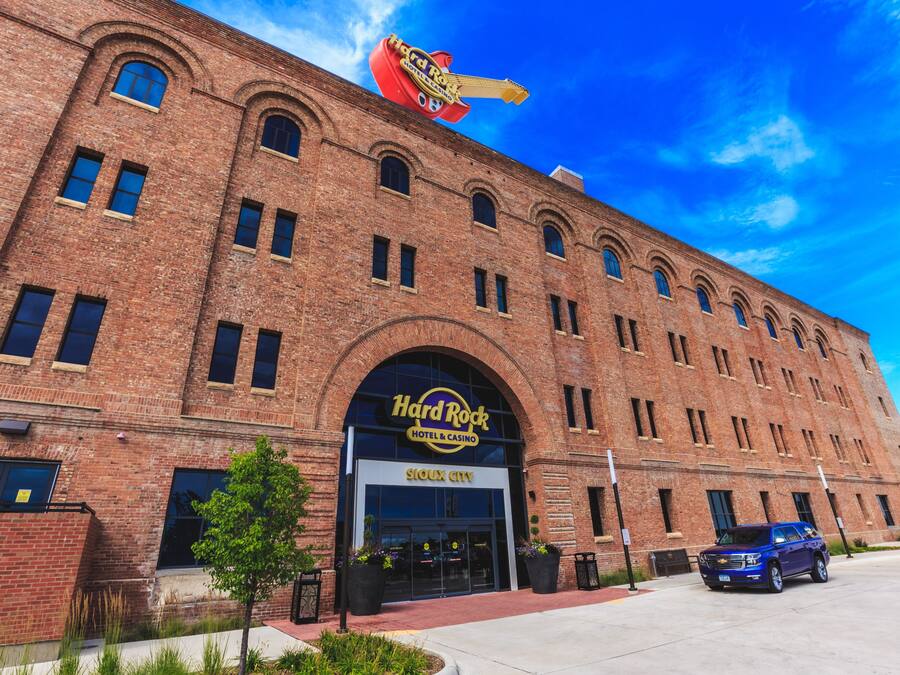 Fassade der Unterkunft