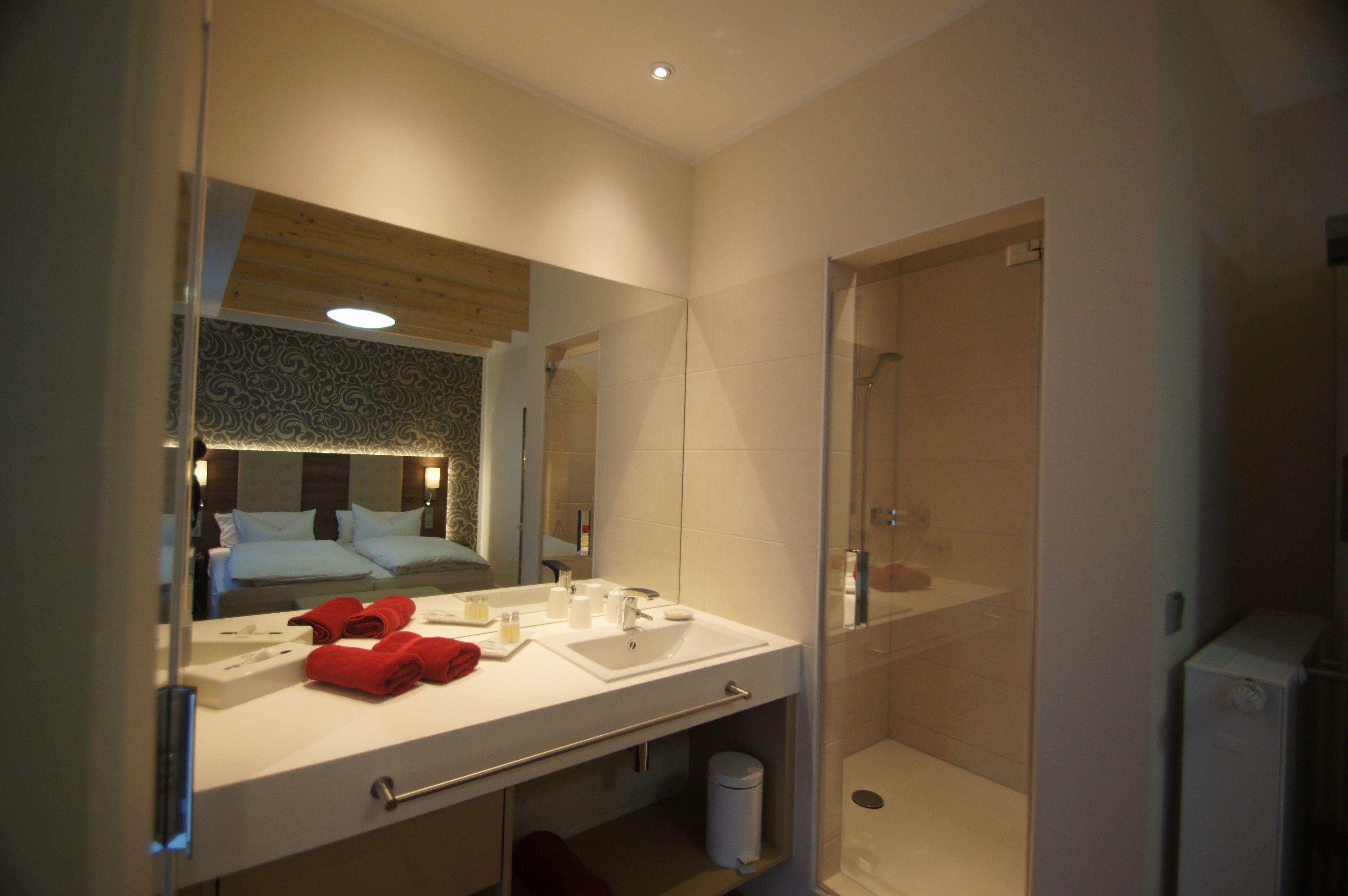 premium bedding, individually decorated, desk, blackout curtains