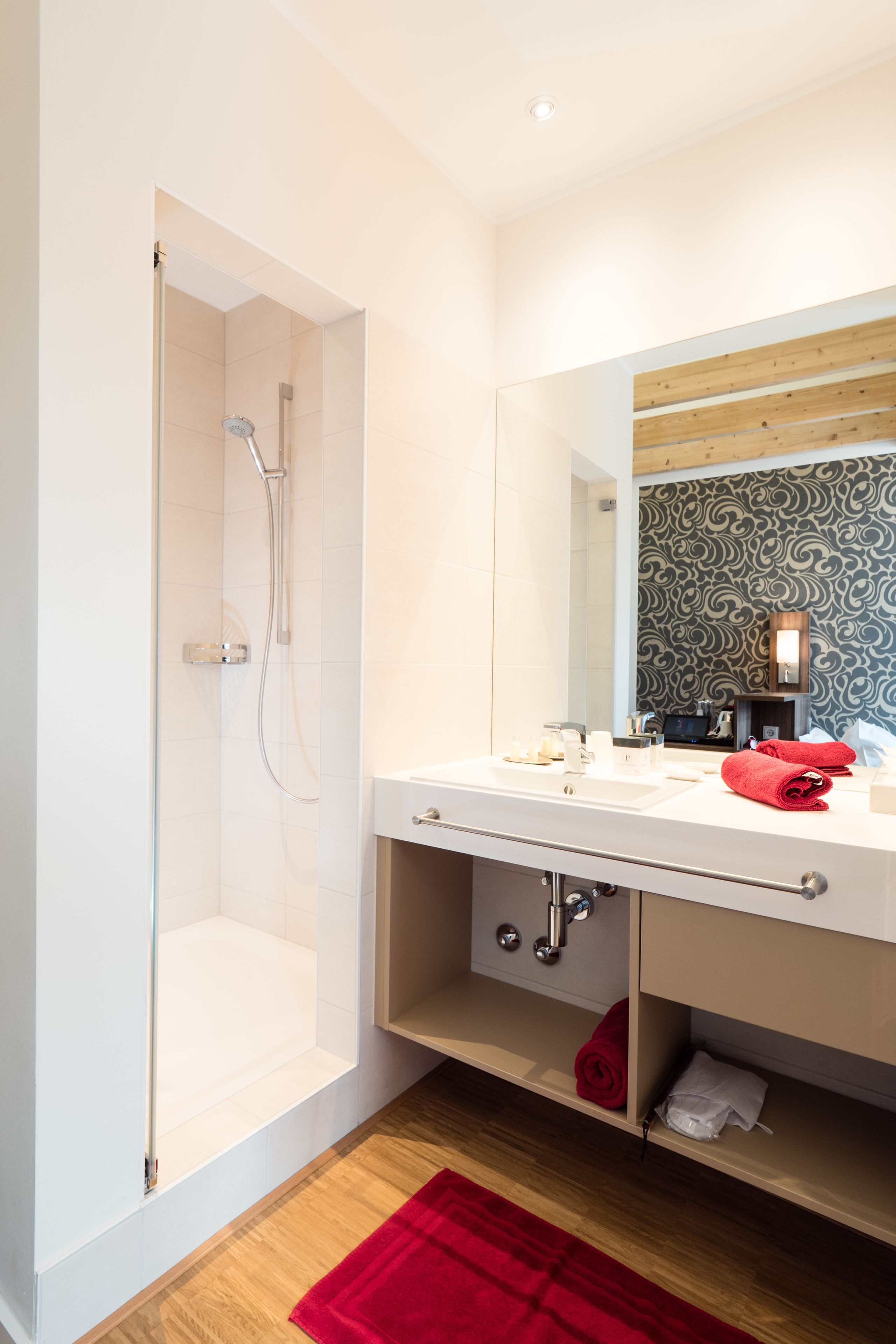 comfort single room | premium bedding, individually decorated, desk, blackout curtains