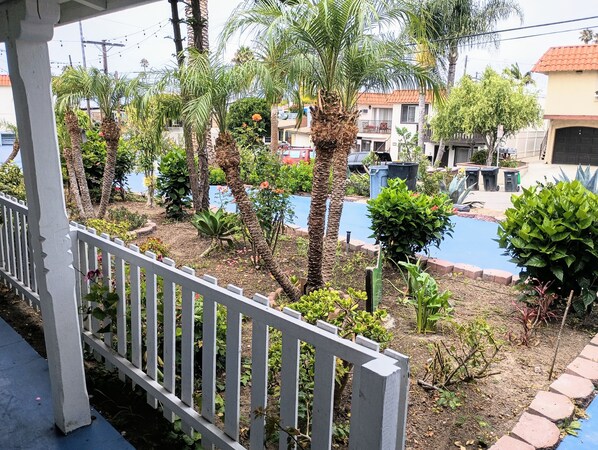 Classic Studio, 2 Double Beds, Kitchen, Garden Area | Terrace/patio