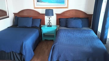 Premium bedding, free WiFi, bed sheets