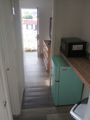 Appartement, 2 lits doubles, coin cuisine | Coin séjour