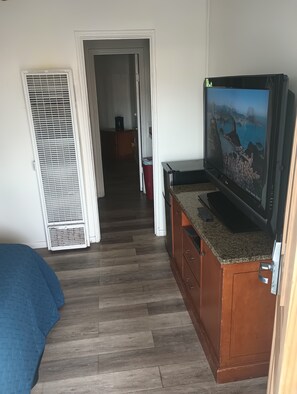 Basic Apartment, 2 Double Beds, Kitchenette | Living area | TV - Oceana Boutique Hotel (San Clemente)