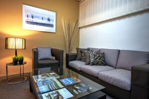 Sala de estar en el lobby