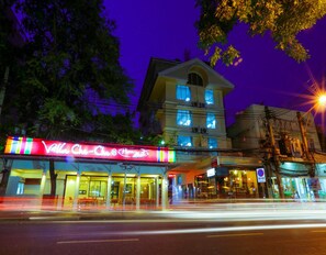 Façade de l’hébergement
