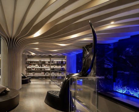 Sala de estar en el lobby