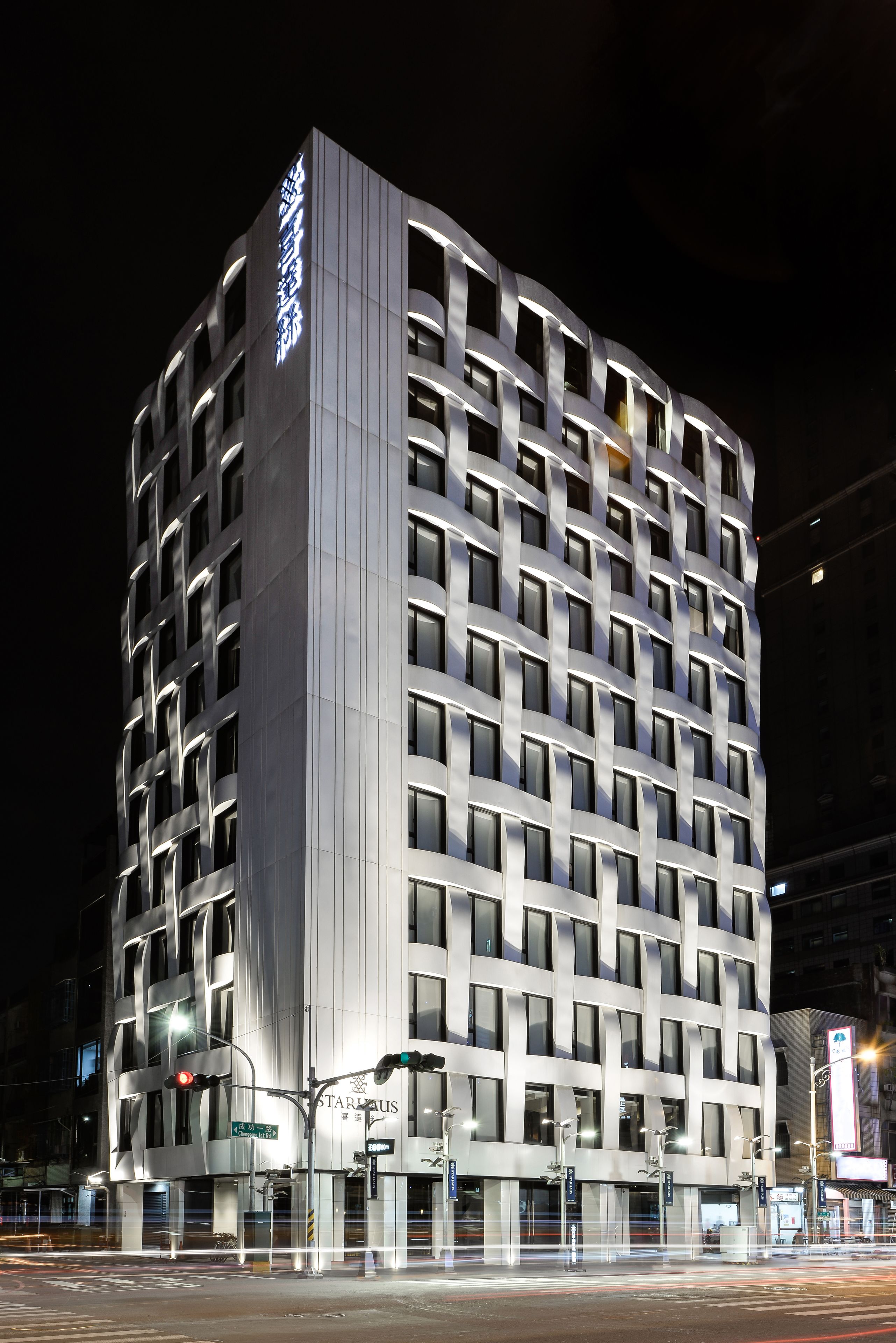 Fasade – kveld/natt