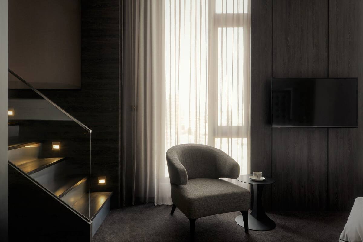 Gác dành cho gia đình | Bộ đồ giường cao cấp, chăn bông, minibar với thức uống miễn phí