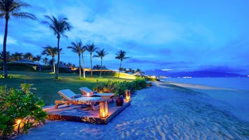 Beach Front Pool Villa - All Spa Inclusive | 1 개의 침실, 고급 침구, 미니바, 객실 내 금고
