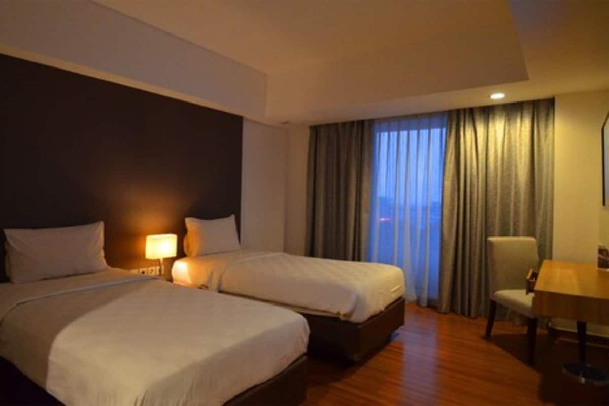 Chambre Deluxe avec lits jumeaux, 2 lits une place