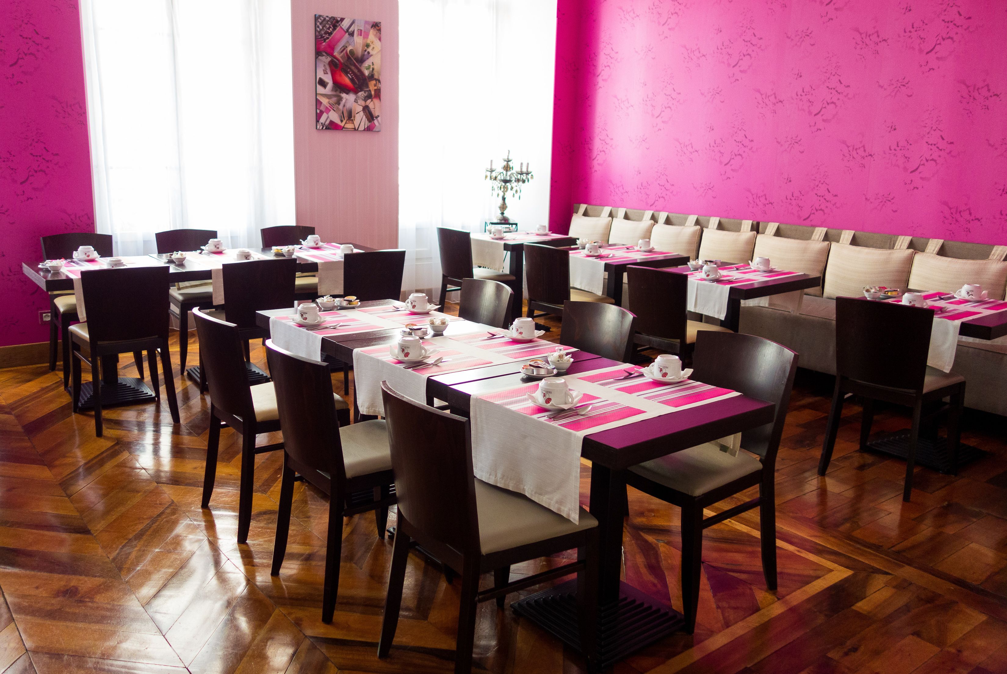 daily buffet breakfast (eur 14.90 per person)