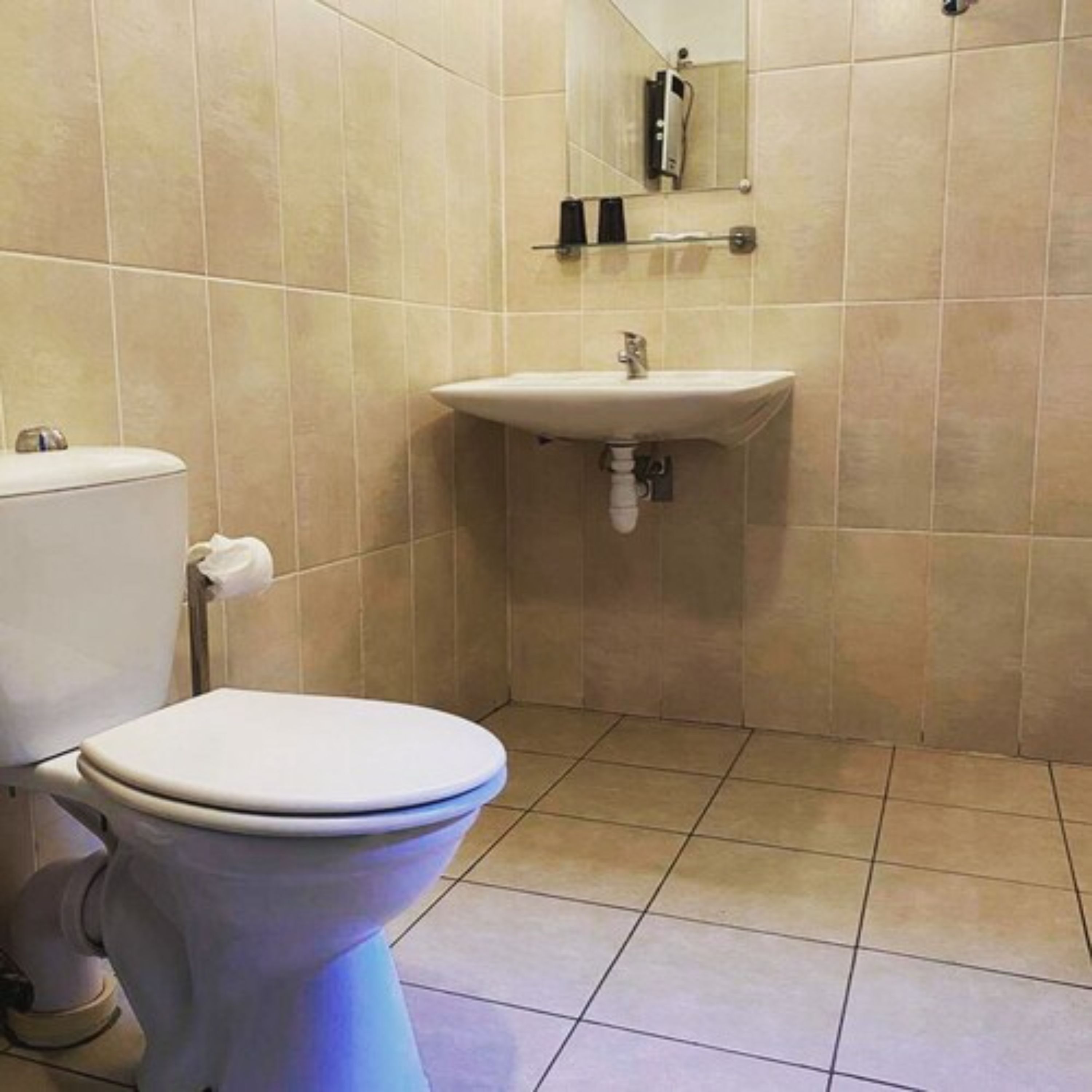 standard triple room (renovated) | bathroom | hair dryer, towels