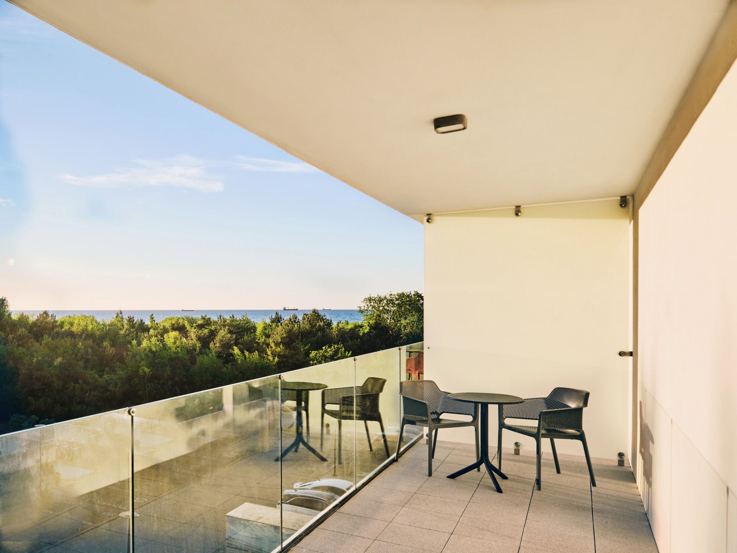 Doppelzimmer, eingeschränkter Meerblick | Ausblick vom Zimmer