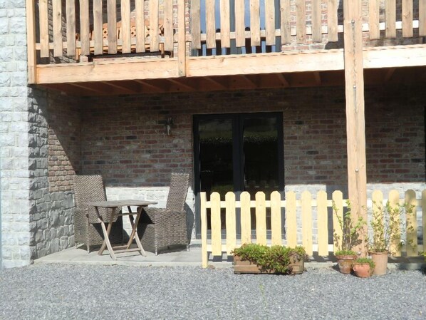 Terrace/patio - B&B Au Coeur de Villers (Villers-Sainte-Gertrude)