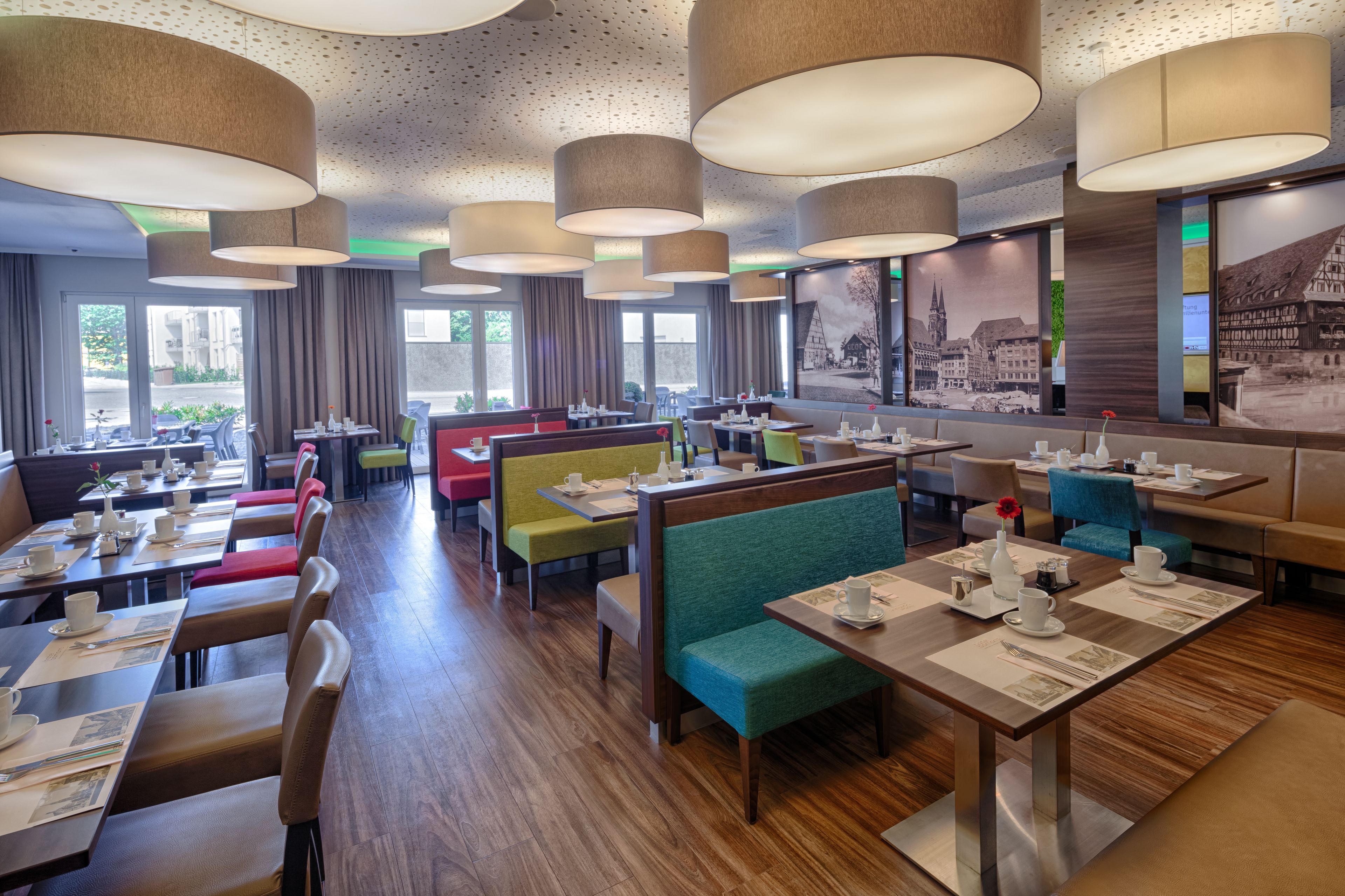 Daily buffet breakfast (EUR 16 per person)