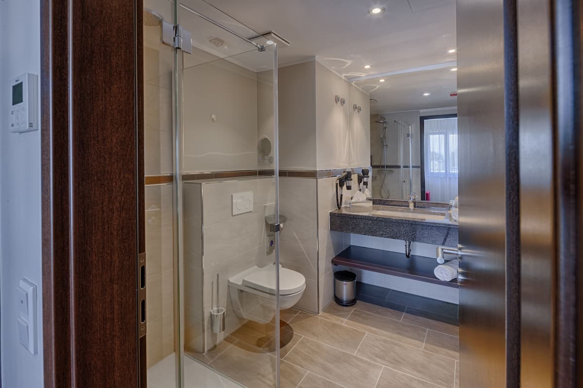 family room (sofabed) | bathroom | shower, free toiletries, hair dryer, towels