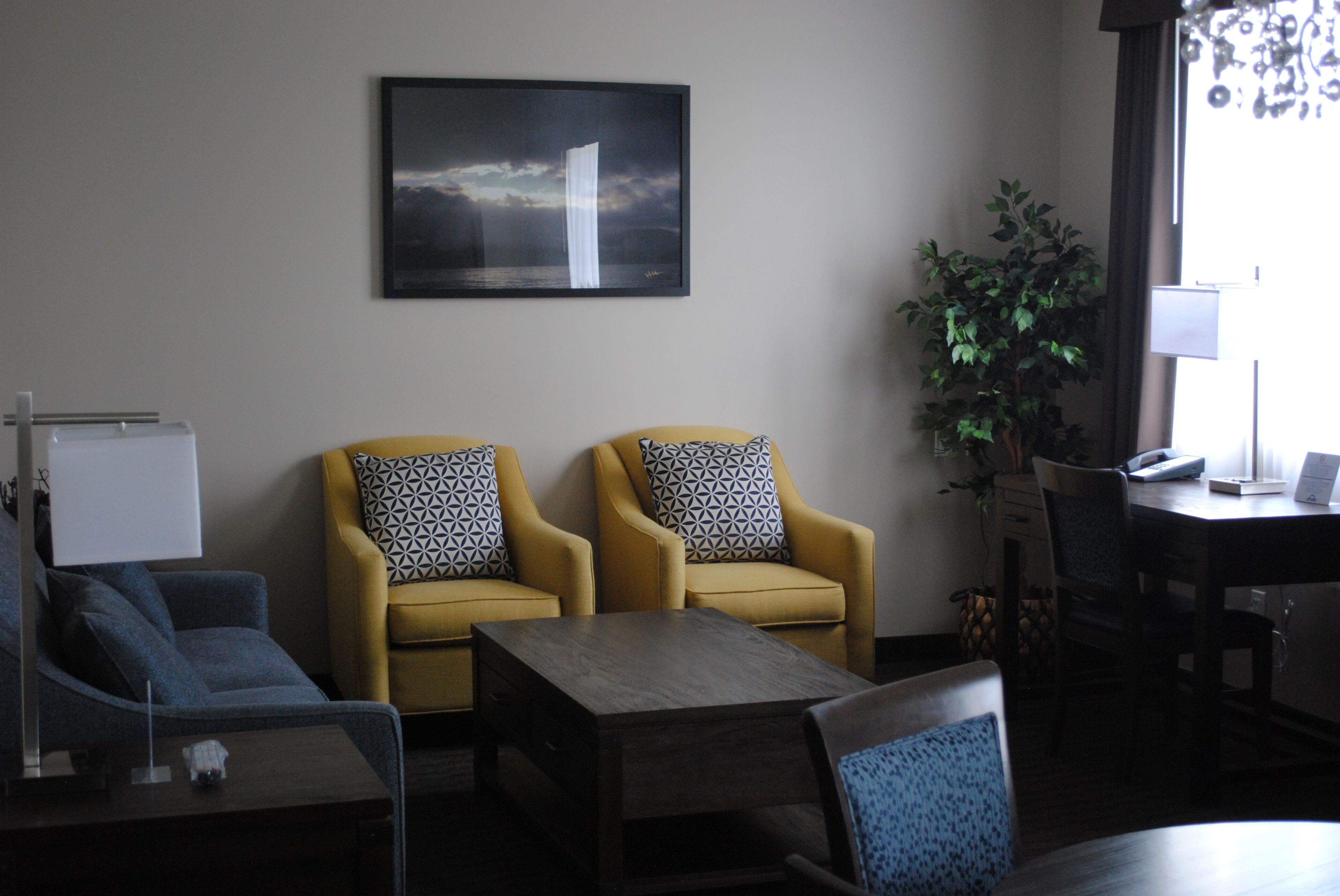 suite, 1 king bed, non smoking | in-room safe, desk, iron/ironing board, free cots/infant beds